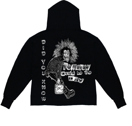 POT / Did You Know? Cropped Hoodie