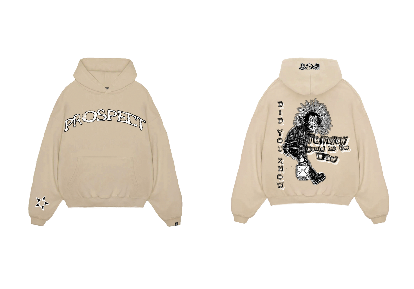 POT / Did You Know? Cropped Hoodie